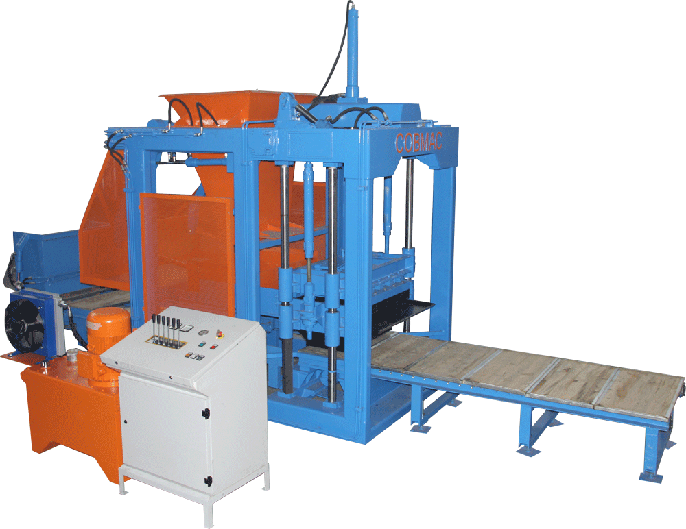 COBMAC COB 412 Block & Interlock Machine