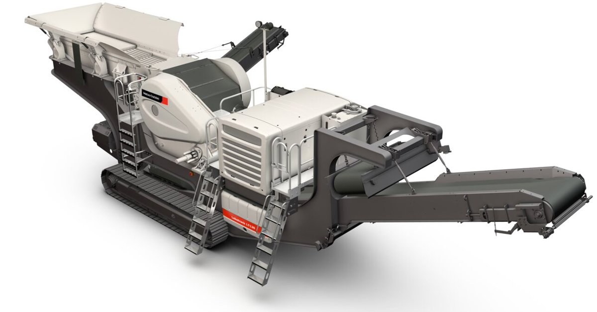 Metso Lokotrack® LT120™ Mobile Jaw Crusher