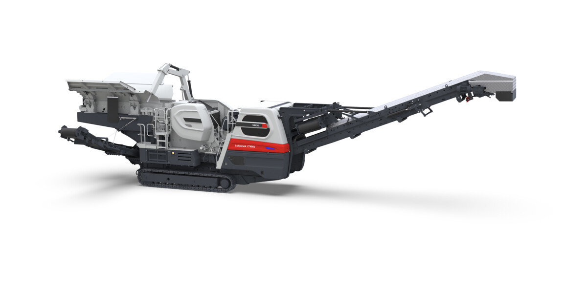 Metso Lokotrack® LT400J™ Mobile Jaw Crusher
