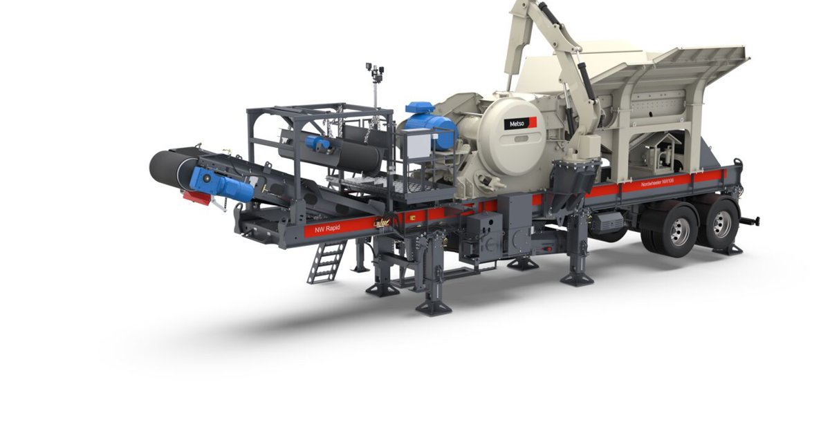 Metso NW106™ Portable Jaw Crusher