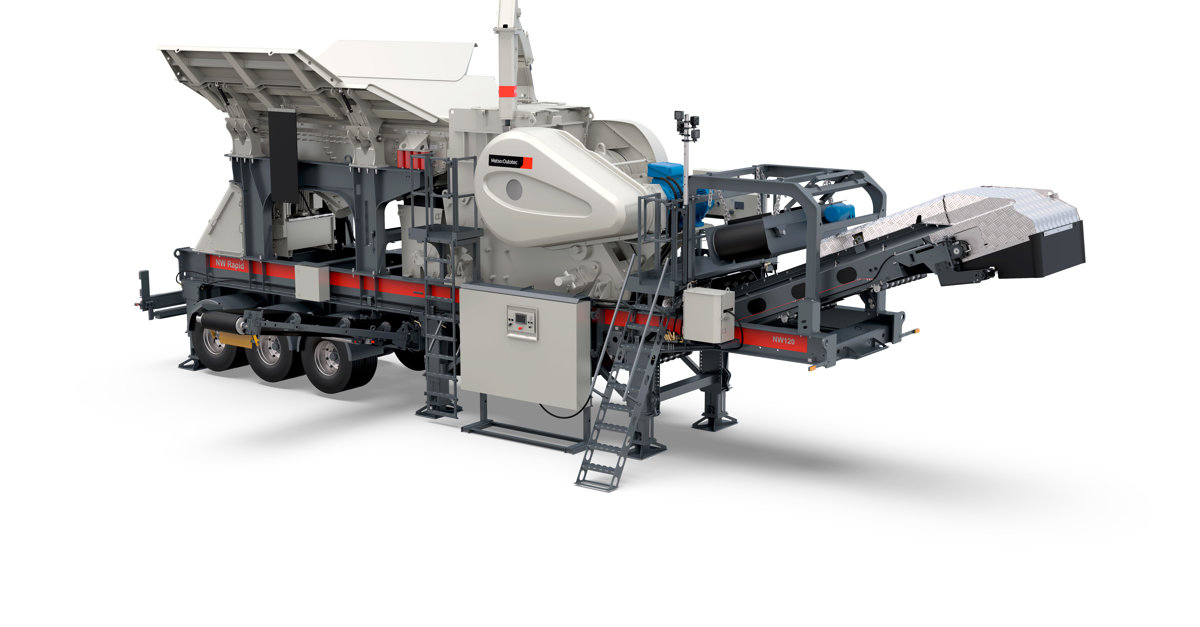 Metso NW120™ Portable Jaw Crusher
