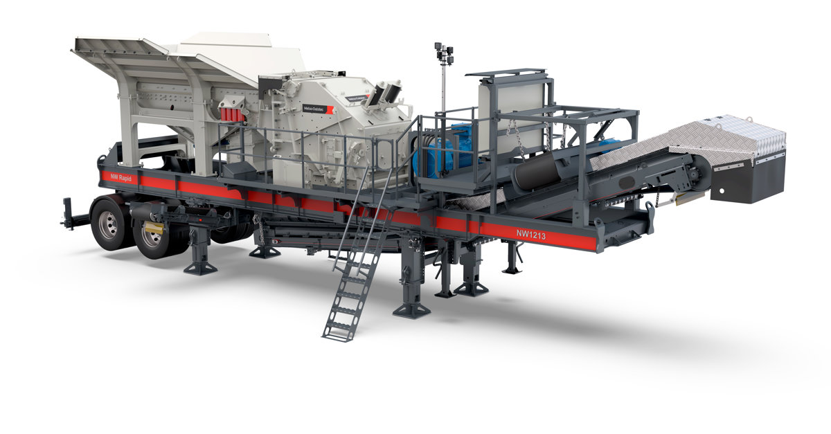Metso NW1213™ Portable HSI Crusher