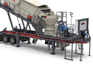 Metso NW220GPS™ Portable Cone Crusher & Screen