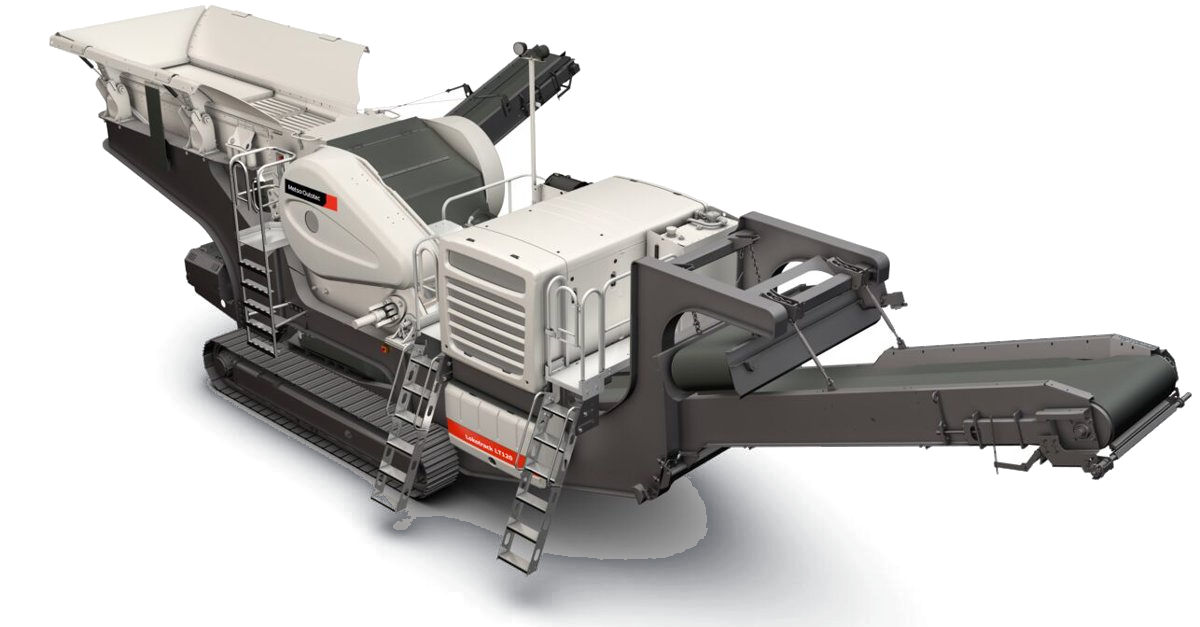 Metso Lokotrack mobile crusher